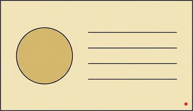 A filled form